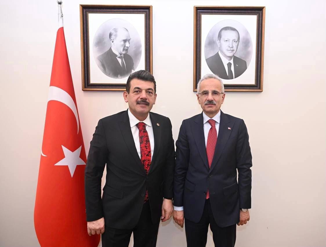 Milletvekili Avcı'nın, Bakan Uraloğlu ziyaretinde ulaşım yatırımları görüşüldü