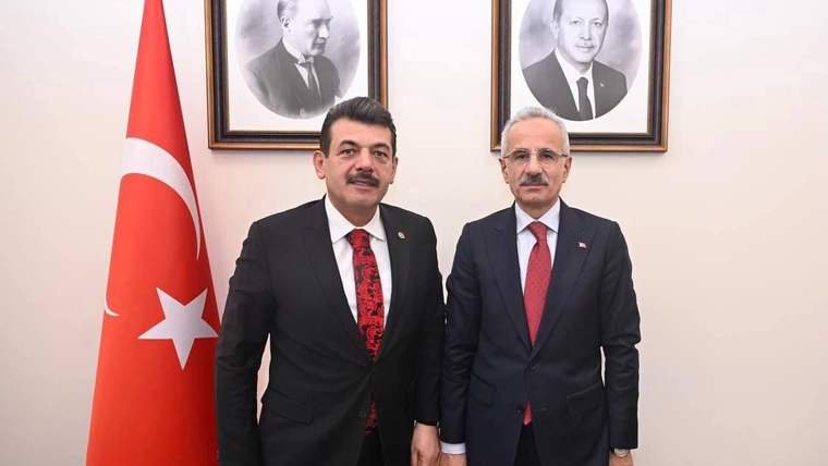 Milletvekili Avcı'nın, Bakan Uraloğlu ziyaretinde ulaşım yatırımları görüşüldü