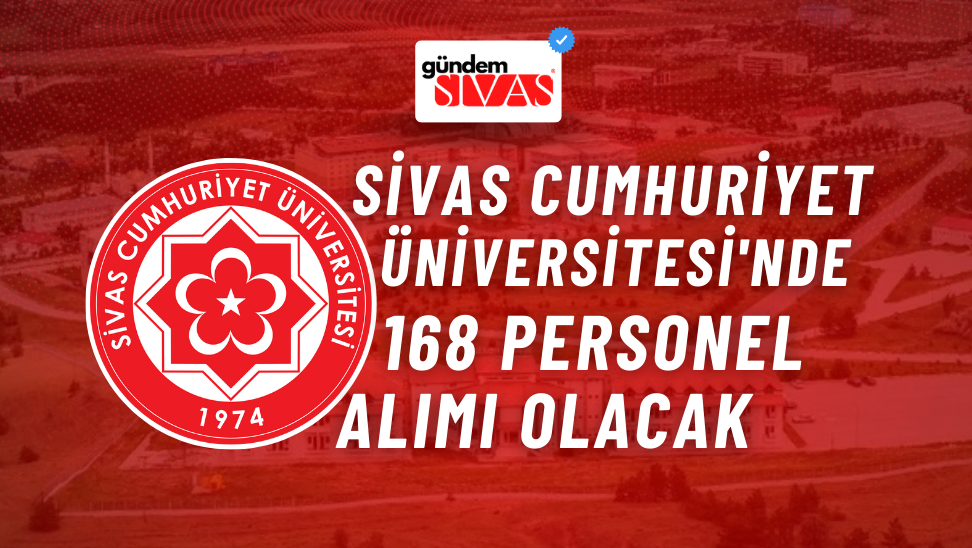 SCÜ'de 168 Personel Alımı Olacak