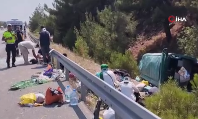 Sivas'ta Minibüs Kazası: Araç Takla Attı, Çok Sayıda Yaralı Var