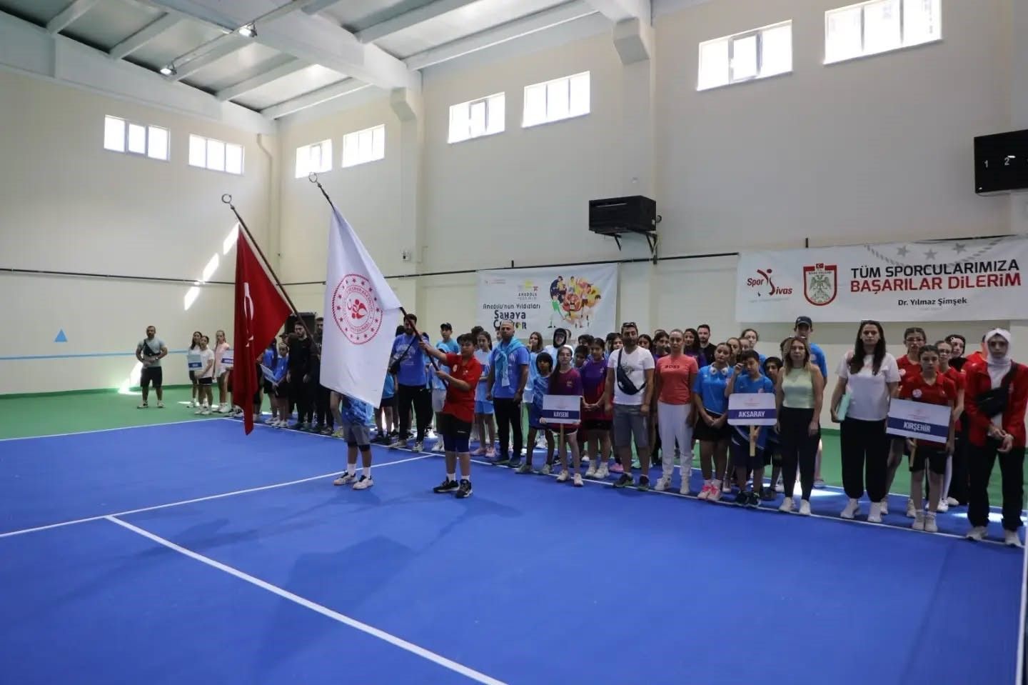 Sivas'ta ANALİG Tenis Heyecanı Başladı!