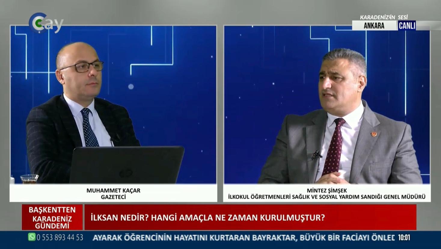 İLKSAN’ı Genel Müdür Mintez Şimşek anlattı - Birlik Haber Ajansı