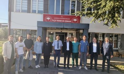 Sivas İl Tarım ve Orman Müdürü Şarkışla'da Çiftçileri ve Personeli Ziyaret Etti