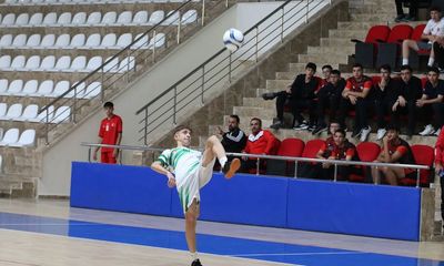 Sivas'ta Liseler Arası Ayak Tenisi Turnuvası Coşkusu