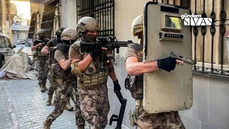 Sivas'ta MERCEK-19 Operasyonu
