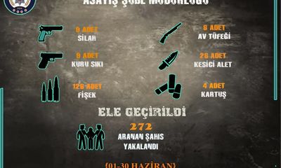Sivas'ta Güvenlik Operasyonları: 272 Şüpheli Yakalandı, Çok Sayıda Suç Unsuru Ele Geçirildi