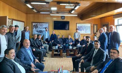 AK Parti Kars Milletvekili Adem Çalkın'dan, Sarıkamış Belediyesine ziyaret - Birlik Haber Ajansı
