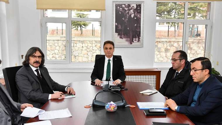 Gümüşhane'de Şener Doğan başkanlığında yangın güvenliği toplantısı - Birlik Haber Ajansı