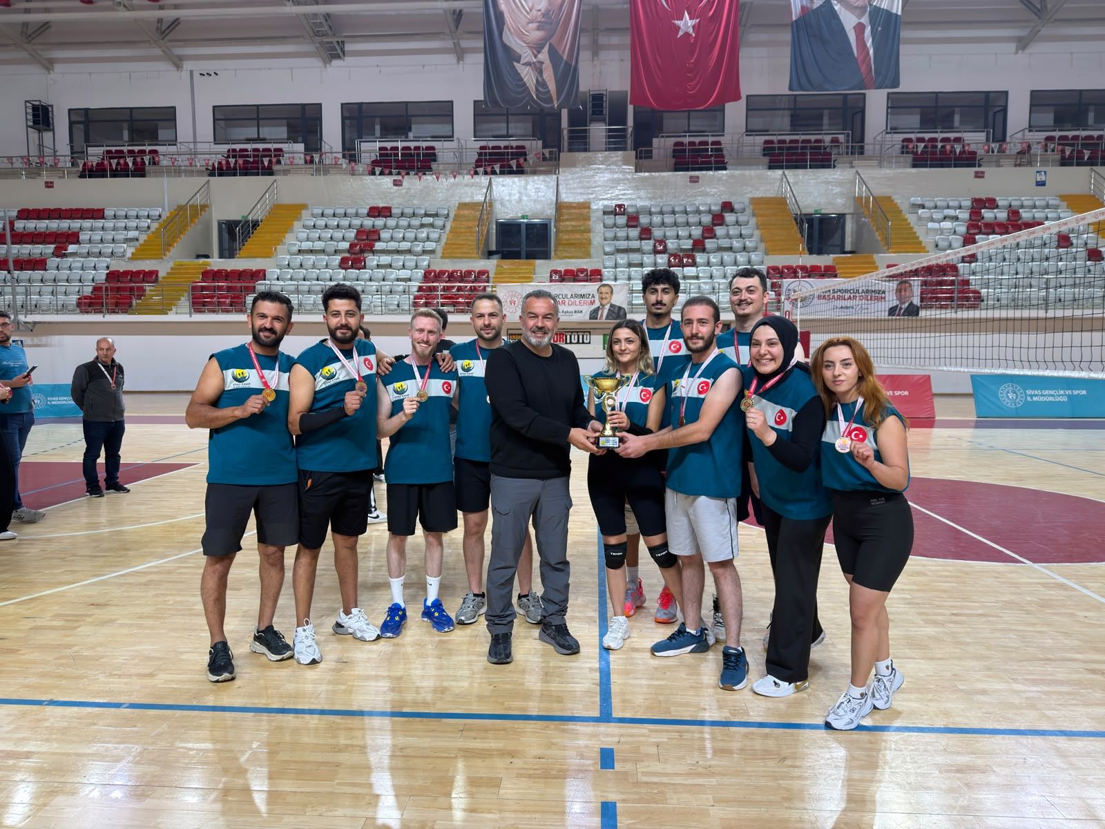 Sivas Kamp ve Doğa Sporları Derneği Filede Şampiyon