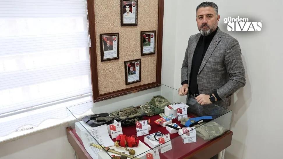 Kahramanların Hatıraları Sivas'ta Sergileniyor