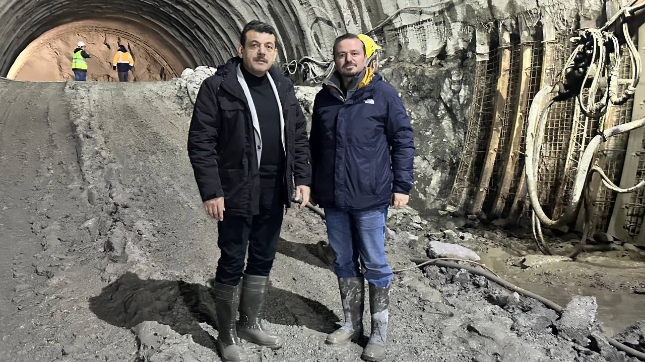 Milletvekili Avcı Kilimli-Muslu, Muslu-Filyos arası tünel çalışmalarını yerinde inceledi - Birlik Haber Ajansı