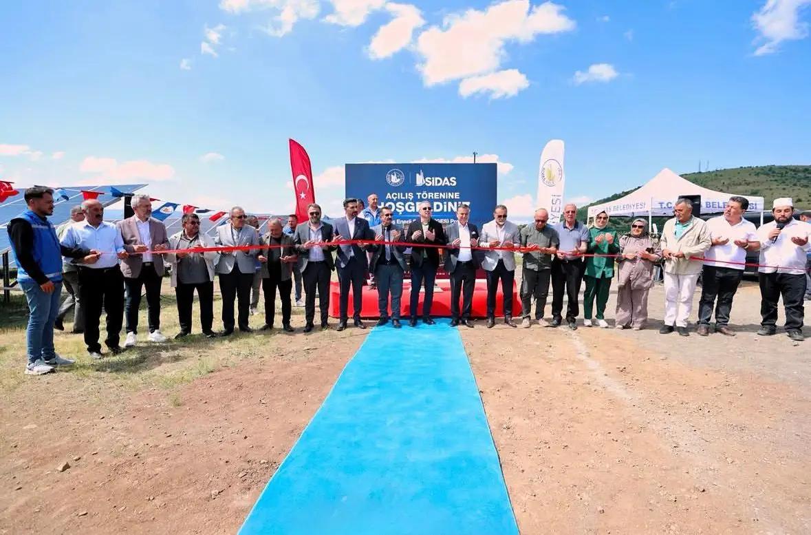 Sivas Belediyesi'nin İkinci Güneş Enerji Santrali Törenle Açıldı