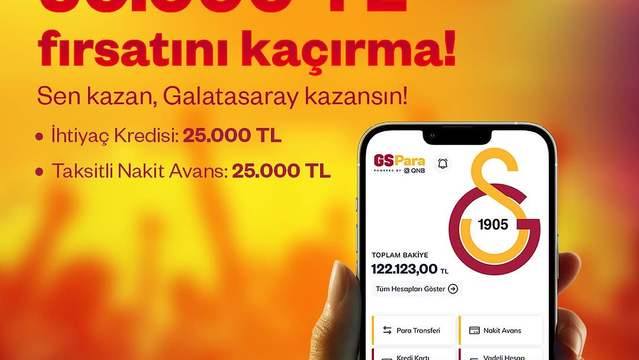 Galatasaray Taraftarına Özel Finansal Hareket: GSPara ile Hem Sen Kazan Hem Takım