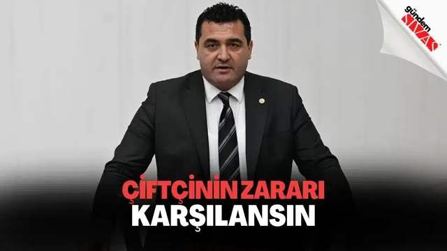 Karasu: "Sivas Afet Bölgesi İlan Edilip Çiftçinin Zararı Karşılansın"