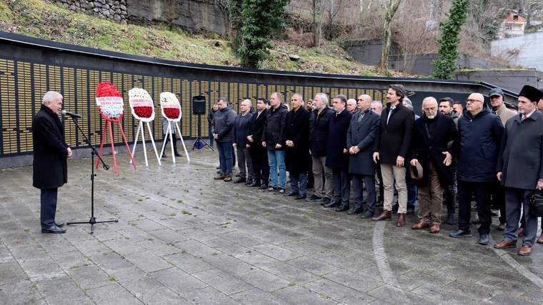 263 madenci için Maden Şehitleri Anıtı'nda tören - Birlik Haber Ajansı