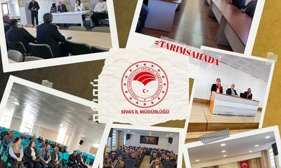 Sivas'ın Dört İlçesinde Çiftçi Kayıt Çalışmaları Kapsamında Muhtarlar Toplantısı Düzenlendi