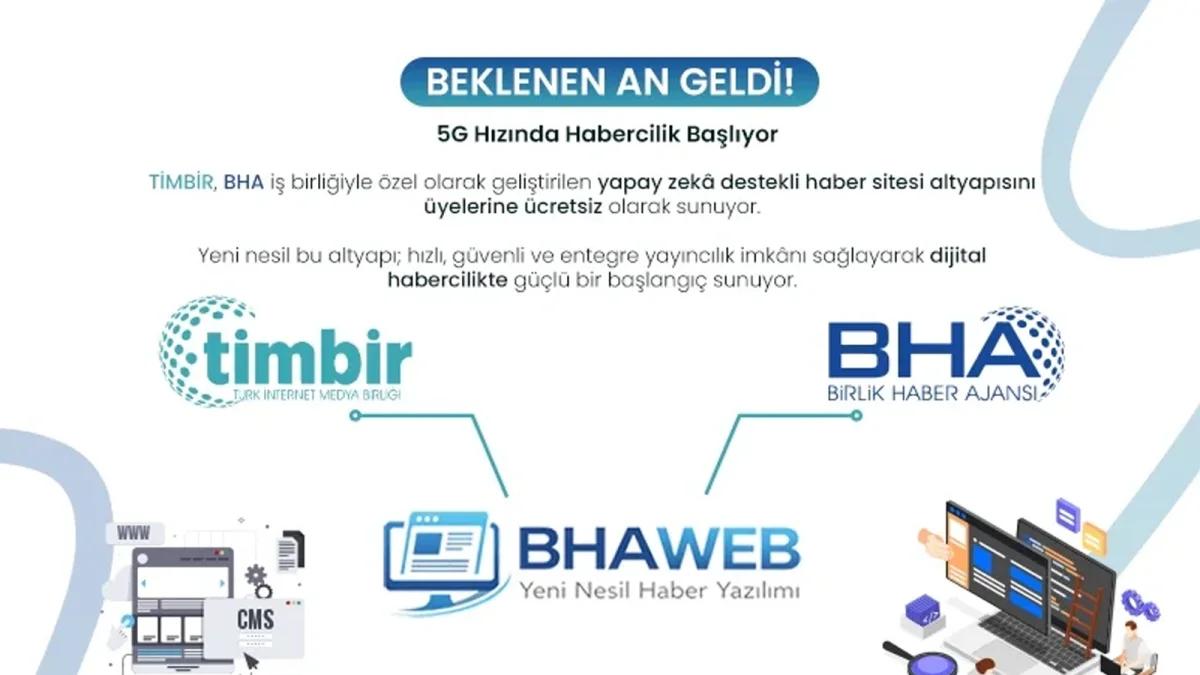 TİMBİR Üyelerine Büyük Destek: BHAweb ile Ücretsiz Haber Yazılımı Dönemi Başladı