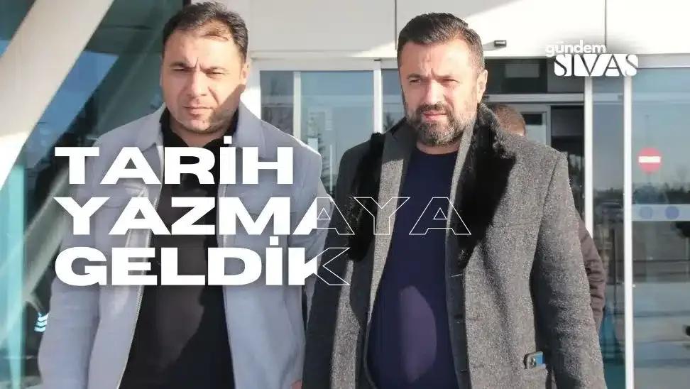 Bülent Uygun: "Tarih Yazmaya Geldik"