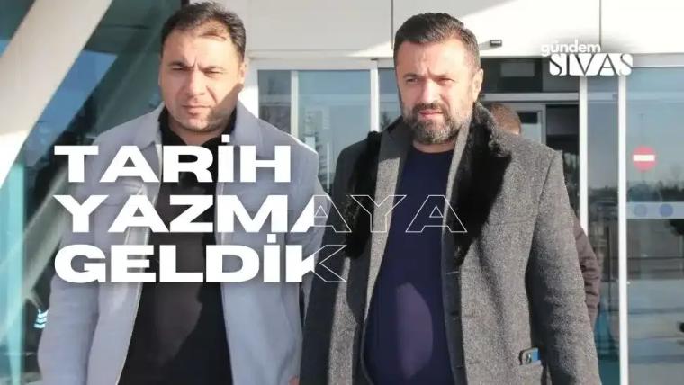 Bülent Uygun: "Tarih Yazmaya Geldik"