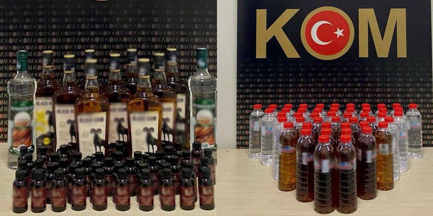 Kars'ta gümrük kaçağı alkollü içki ele geçirildi - Birlik Haber Ajansı