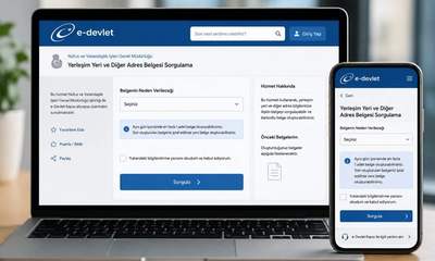 e-Devlet İkametgâh Belgesi Nasıl Alınır?