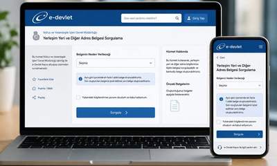 e-Devlet İkametgâh Belgesi Nasıl Alınır?