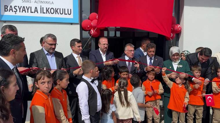 5.5 milyon liralık okul Başyayla’da eğitime başladı