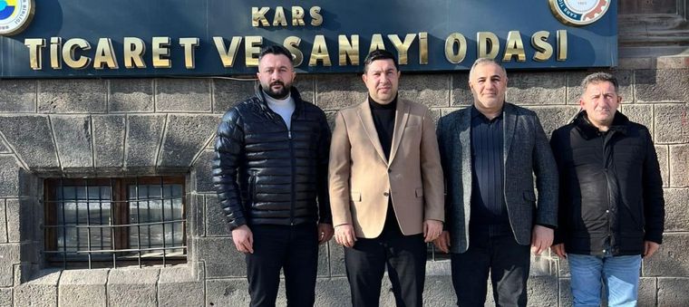 Kars Müteahhitler Derneği’nden TSO'ya Ziyaret - Birlik Haber Ajansı