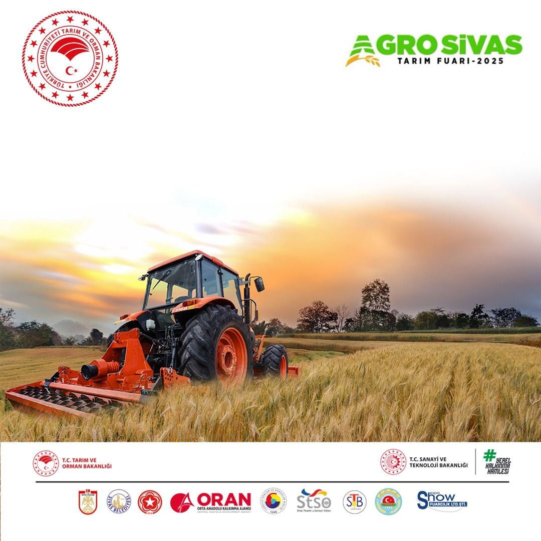 Agro Sivas 10 Tarım Hayvancılık ve Gıda Fuarı Başlıyor