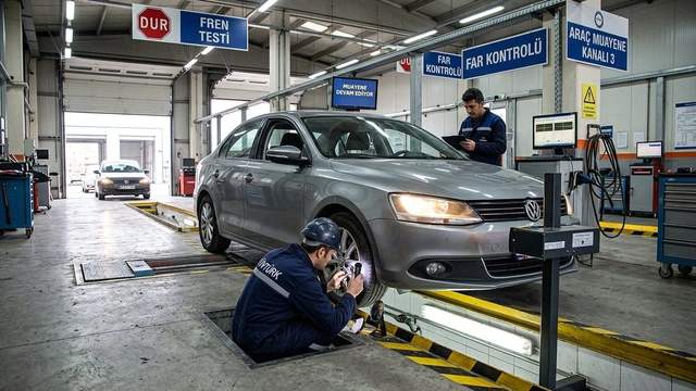 Araç Muayene İstasyonlarına Yeni Denetim ve Ceza Düzeni