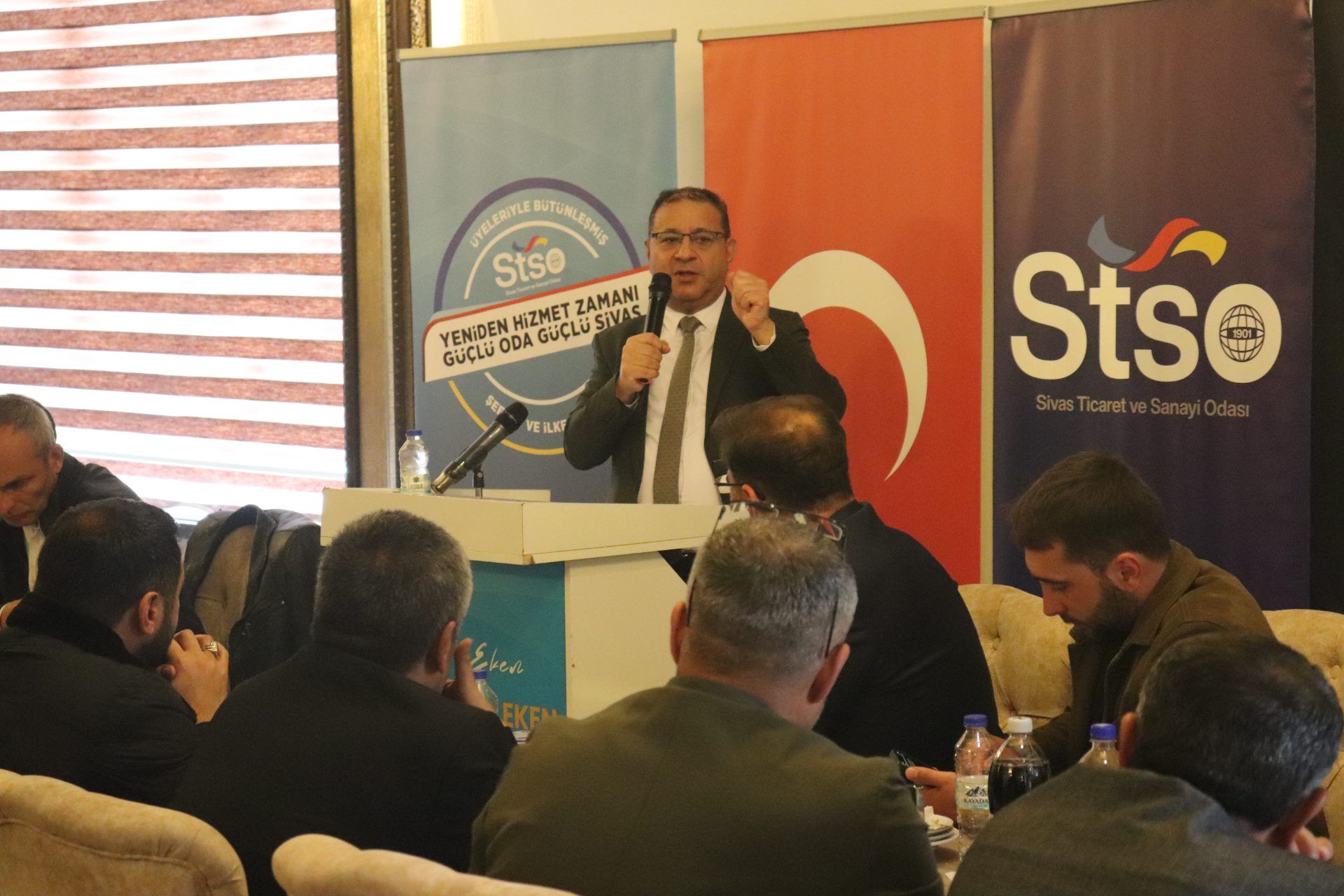 Mustafa Eken: Sivas İçin Birlik ve Beraberliği Sağlayacağız