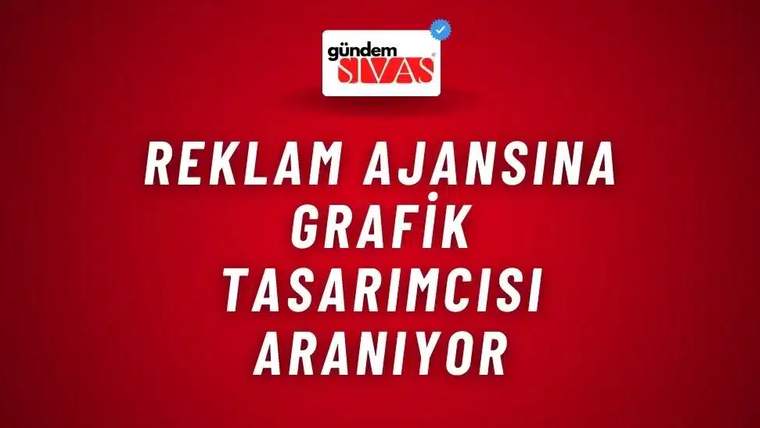 Kırmızı zemin üzerinde üstte “gündem SİVAS” logosu, ortada büyük beyaz yazılar yer alıyor.