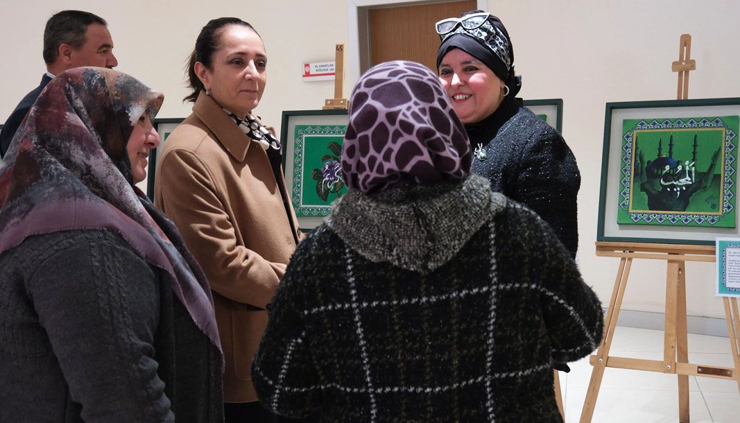 Burdur'da Esmaü’l Hüsna sergisi - Birlik Haber Ajansı