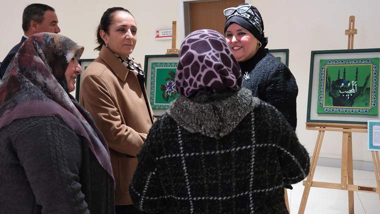 Burdur'da Esmaü’l Hüsna sergisi - Birlik Haber Ajansı