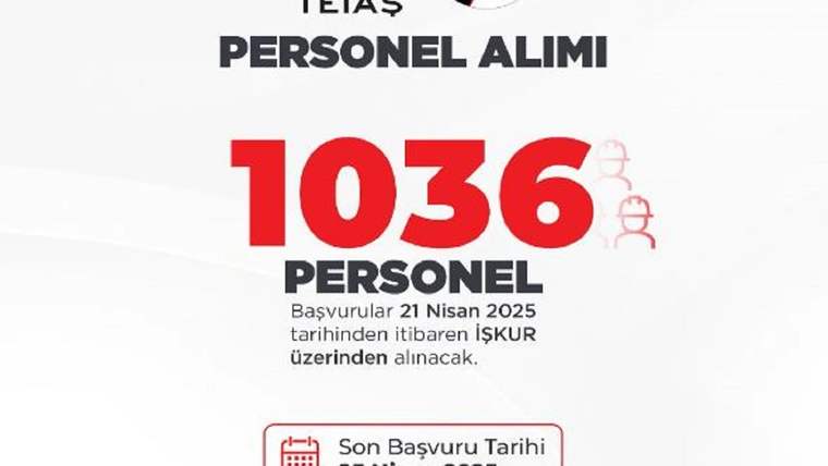 EÜAŞ ve TEİAŞ 1036 Personel Alımı Yapacak – İşte Şartlar ve Başvuru Detayları