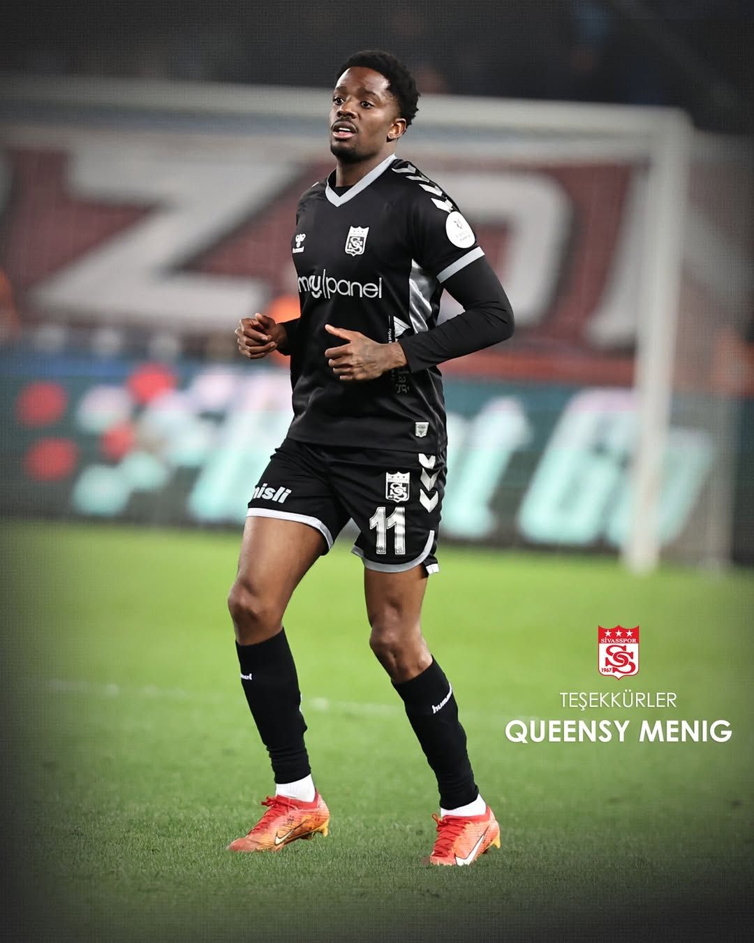 Sivasspor, Queensy Menig ile Yollarını Ayırdı