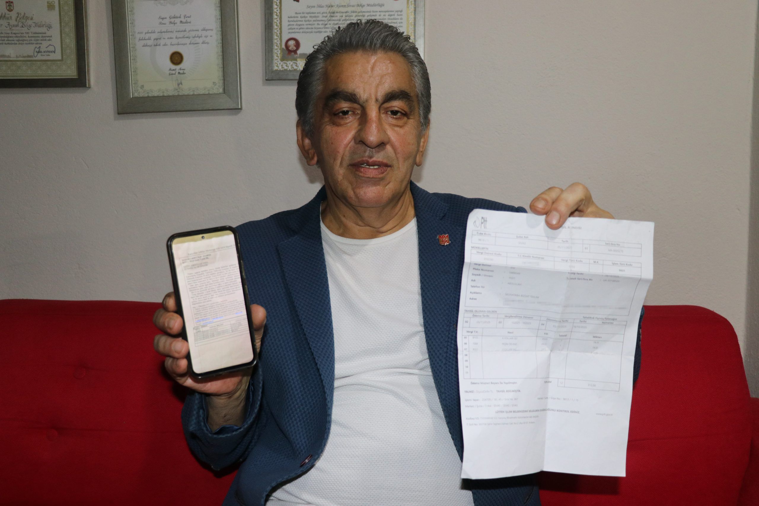 Sivaslı Gazeteciye Şok! Gitmediği Şehirlerden Gelen Trafik Cezası Yuva Yıkıyordu