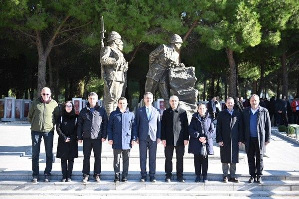 Haluk Görgün tarihi alanı ziyaret etti