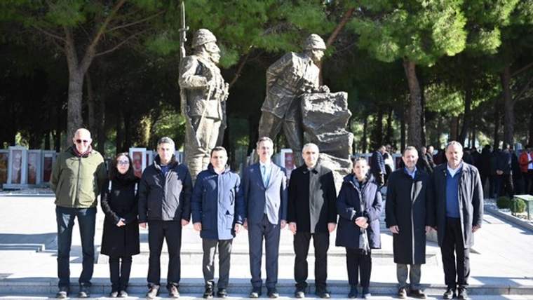 Haluk Görgün tarihi alanı ziyaret etti