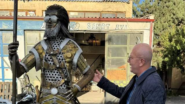Sivas'ta Demir Sanatçısı Mehmet Çataltaş İl Kültür ve Turizm Müdürlüğü'nden Tam Not Aldı