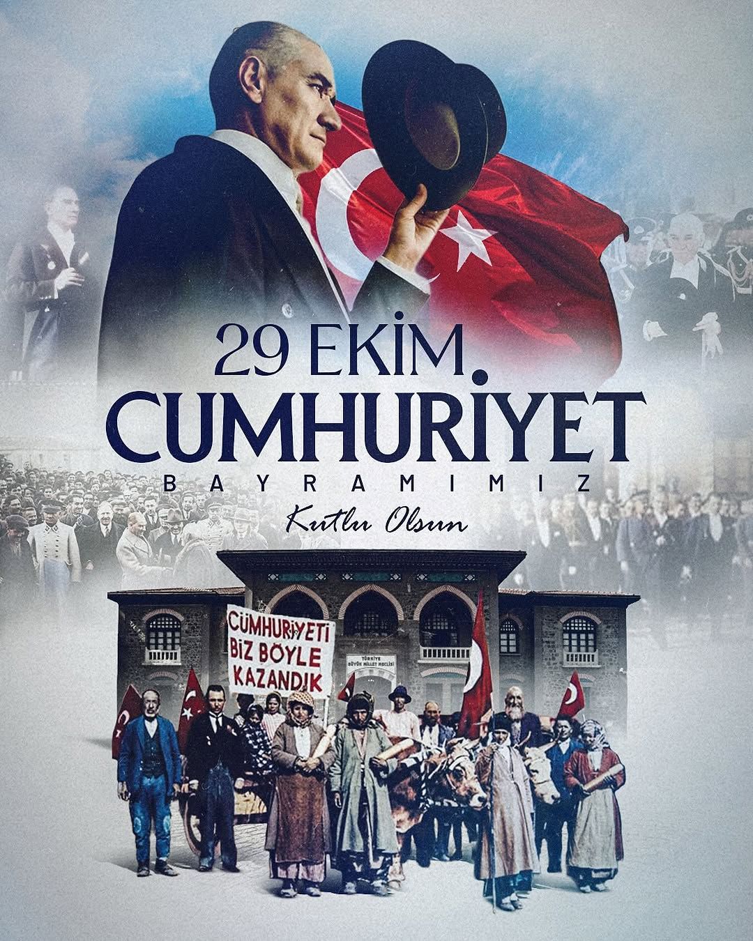 Fenerbahçe Taraftarları Cumhuriyet Bayramı'nı Coşkuyla Kutladı