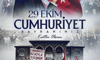 Fenerbahçe Taraftarları Cumhuriyet Bayramı'nı Coşkuyla Kutladı