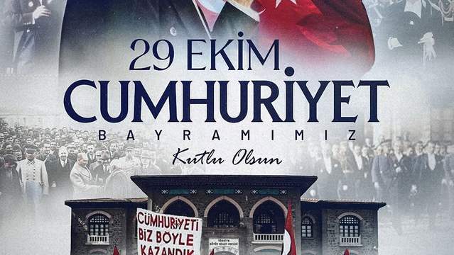 Fenerbahçe Taraftarları Cumhuriyet Bayramı'nı Coşkuyla Kutladı