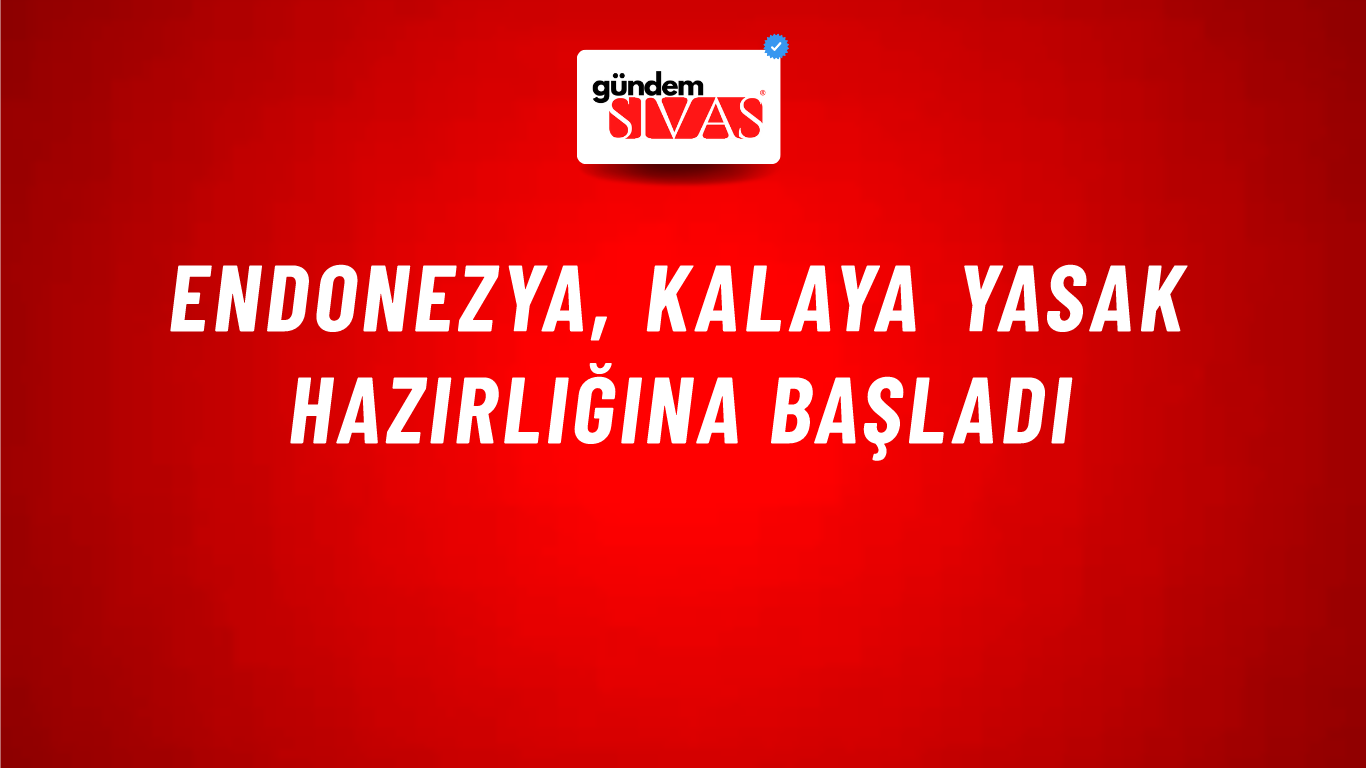 Endonezya, kalaya yasak hazırlığına başladı
