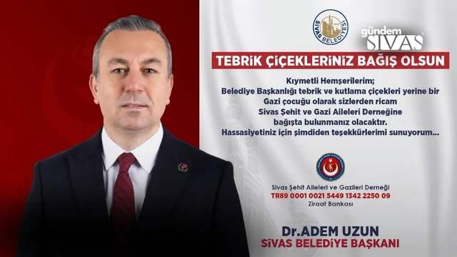 Adem Başkandan Şık Hareket