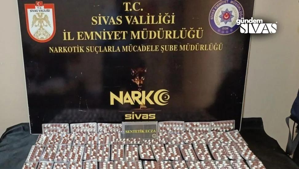 Sivas'ta Uyuşturucu Operasyonu Düzenlendi: 4 Kişi Tutuklandı