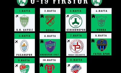 Sivas Gücü Belediyespor U19 Takımı 2025 Sezonu Fikstürü Belli Oldu