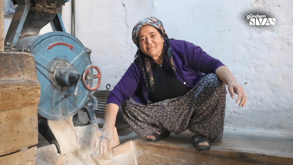 Sivas'ın Tek Kadın Değirmencisi