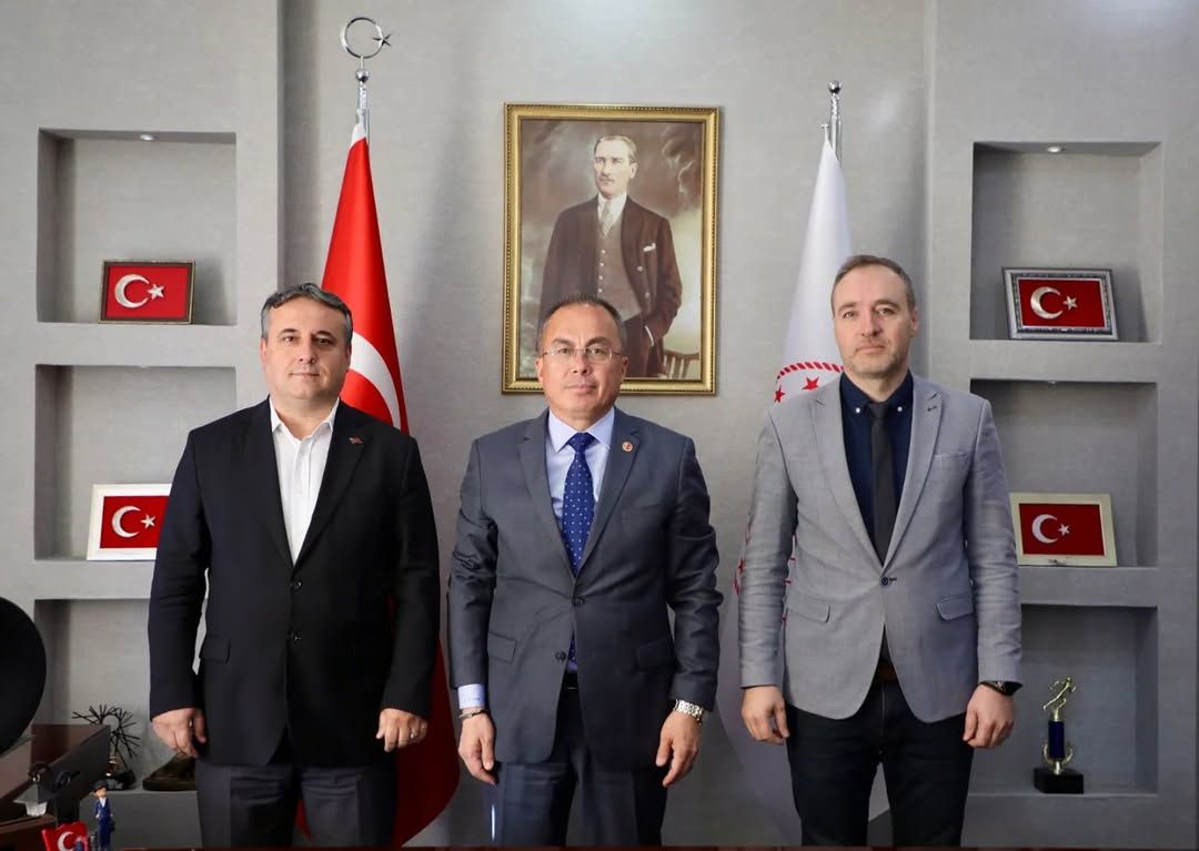 Töleyiş Sendikası Sivas Şube Başkanı, Gençlik ve Spor İl Müdürü'nü Ziyaret Etti