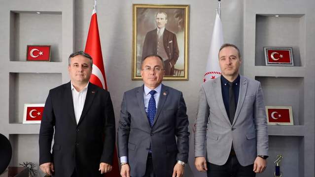 Töleyiş Sendikası Sivas Şube Başkanı, Gençlik ve Spor İl Müdürü'nü Ziyaret Etti